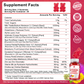 The Ingredient label of Lukaree Sugar-Free Vegan Liver Cleanse Gummies