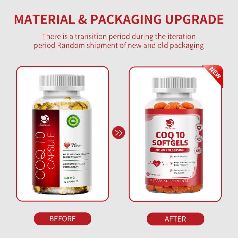 CoQ10 Supplement – Natural Q-SORB Form – 120 Capsules