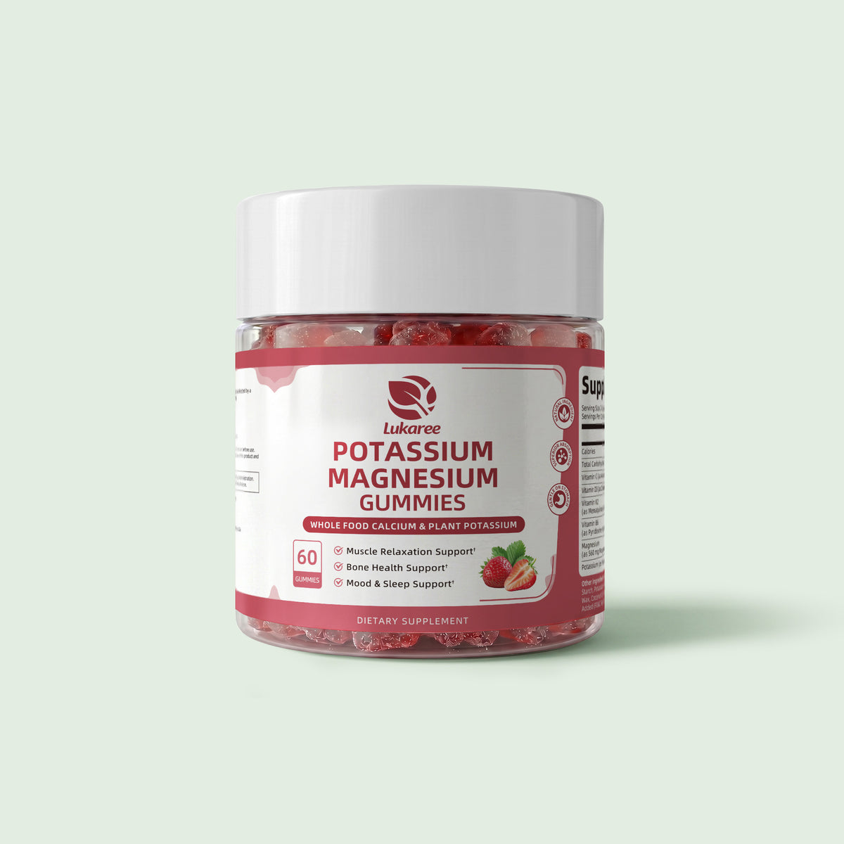 Potassium Magnesium Gummies • 60 Count