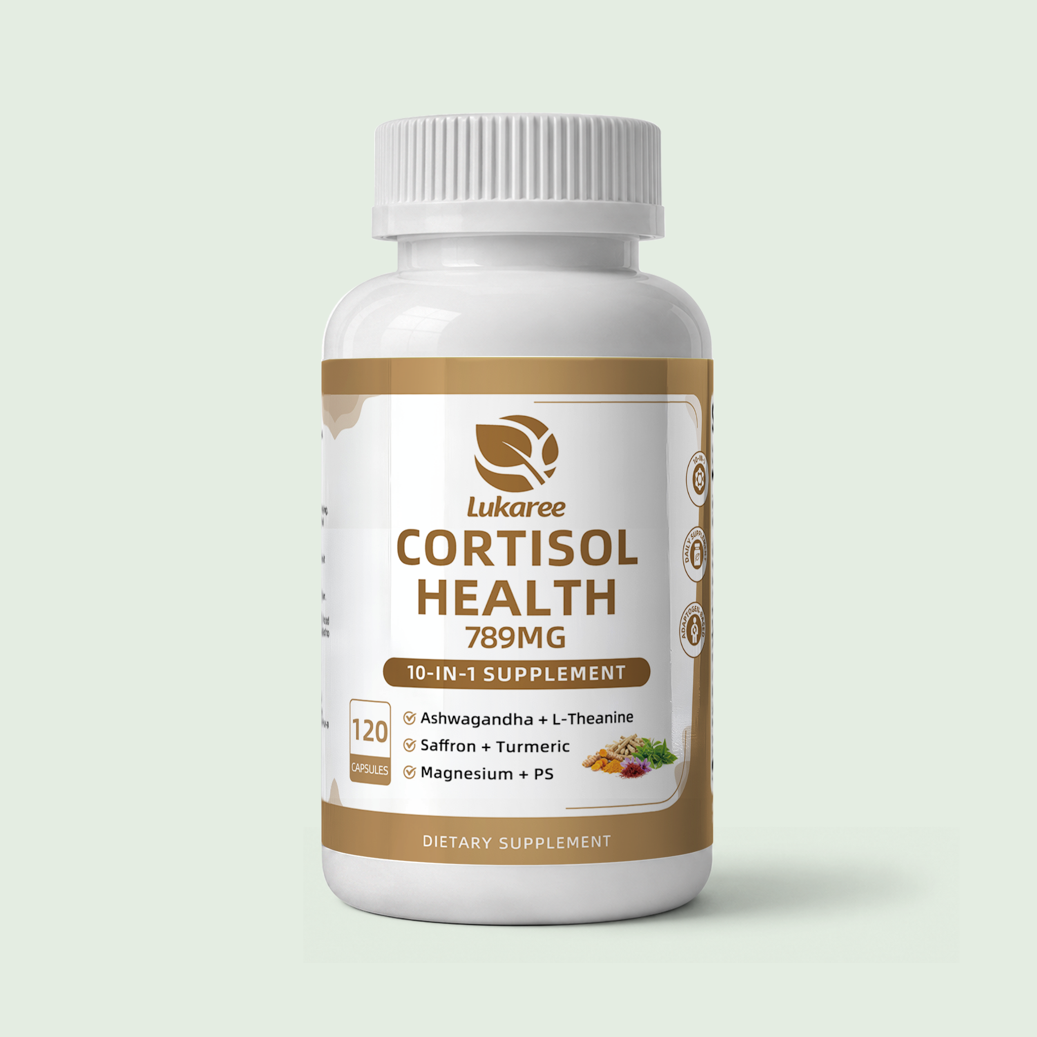 10-in-1 Cortisol Balance Reducer • 120 Capsules