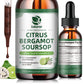 Lukaree Citrus Bergamot & Soursop Liquid Drops | Heart, Cholesterol & Digestive Support
