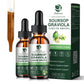 (2 Packs) Organic Soursop Graviola Extract Liquid Drop Plus Pure Botanical Sea Moss for Cell Support & Regeneration, Immunity, Liver, Sleep & Antioxidant - 7-in-1 Soursop Bitters Liquid, 1 Fl Oz