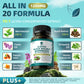 Lukaree 20-in-1 Clove Wormwood Black Walnut Gut Cleanse Softgels