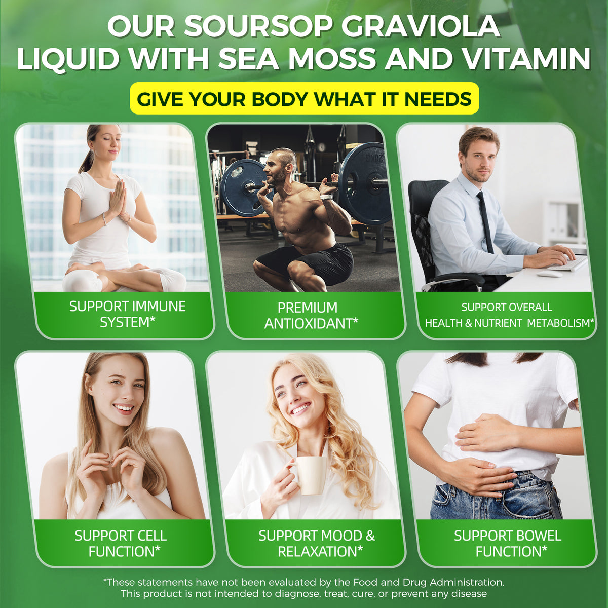 7-IN-1 Soursop Liquid Drops • 1 fl oz (2-Pack)