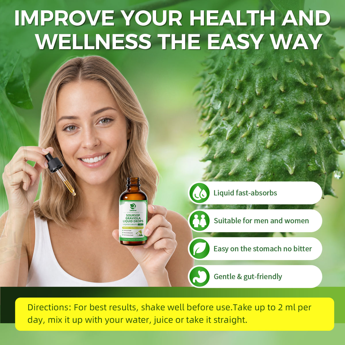 7-IN-1 Soursop Liquid Drops • 1 fl oz (2-Pack)