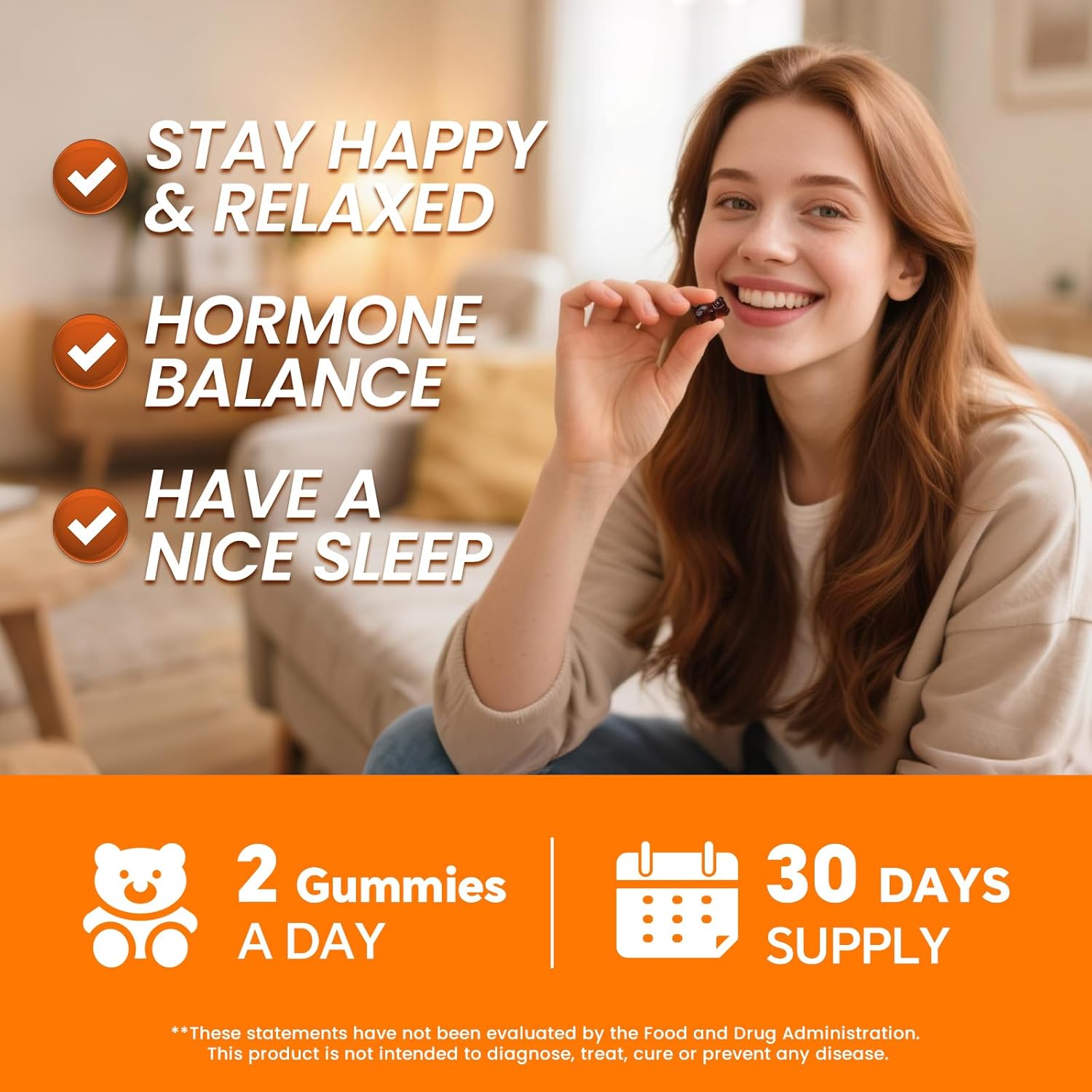 15-in-1 Cortisol Calm Gummies • 60 Count