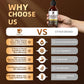 Black Walnut Wormwood Tincture with Oregano Garlic & Berberine for Rapid Gut Cleanse & Digestive Health (98% Absorption)