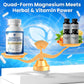 Lukaree 4-in-1 Magnesium Complex 500mg High Absorption Vegan Capsules