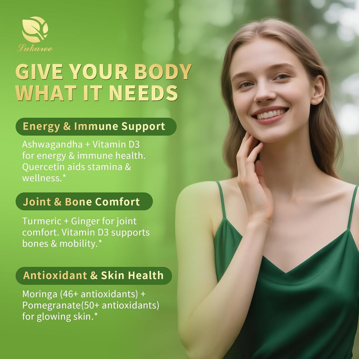 12-in-1 Liposomal Moringa Leaf Drops • 2 fl oz (2-Pack)