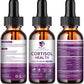 Cortisol Support Drops 9-in-1 with KSM-66® Ashwagandha | Stress Relief, Mood & Sleep Support – Blueberry Flavor