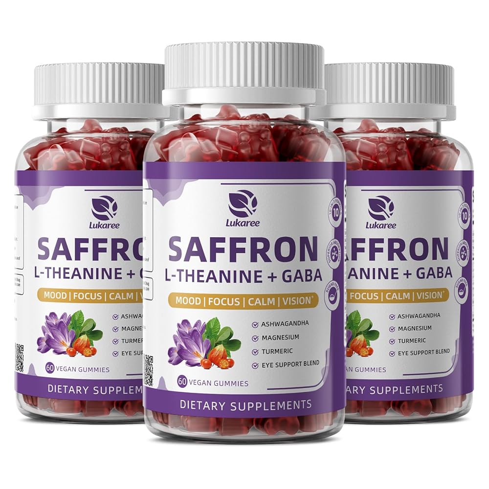 10-in-1 Saffron Gummies • Mixed Berry Flavor