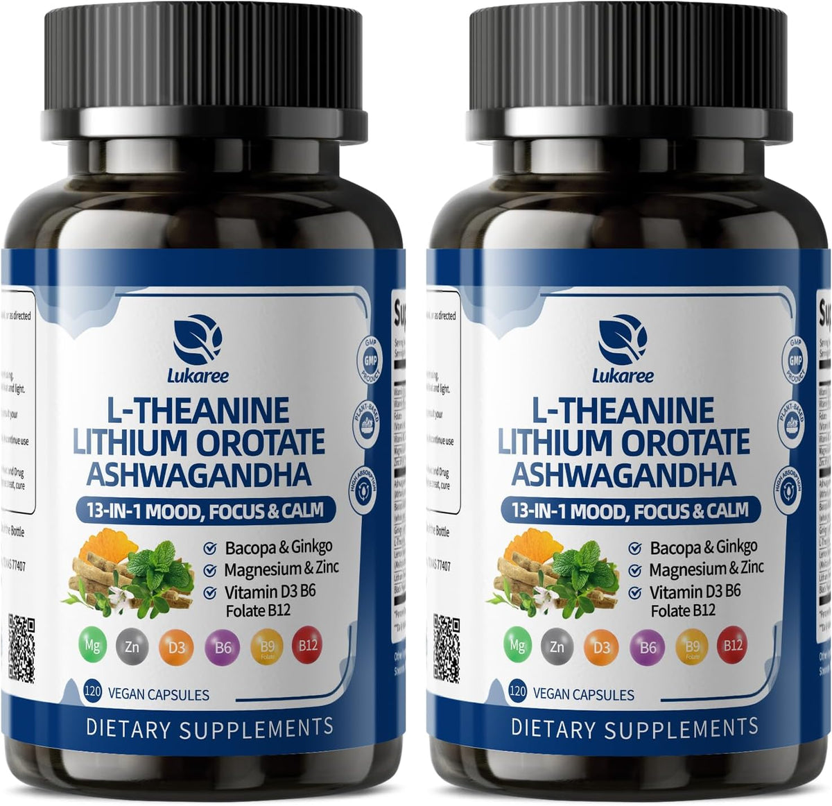 13-in-1 Lithium Orotate Complex • 120 Capsules