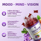 Lukaree 10-in-1 Saffron Gummies – Mood, Focus & Eye Support