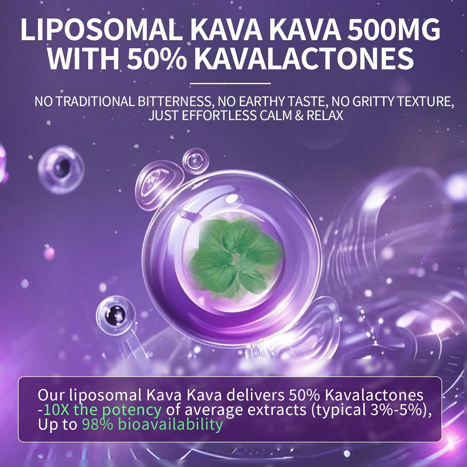 Liposomal Herbal Calm Formula Capsules • 60 Count