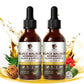 Lukaree Black Walnut Wormwood Tincture with Clove & Garlic – Natural Gut Cleanse & Digestive Support