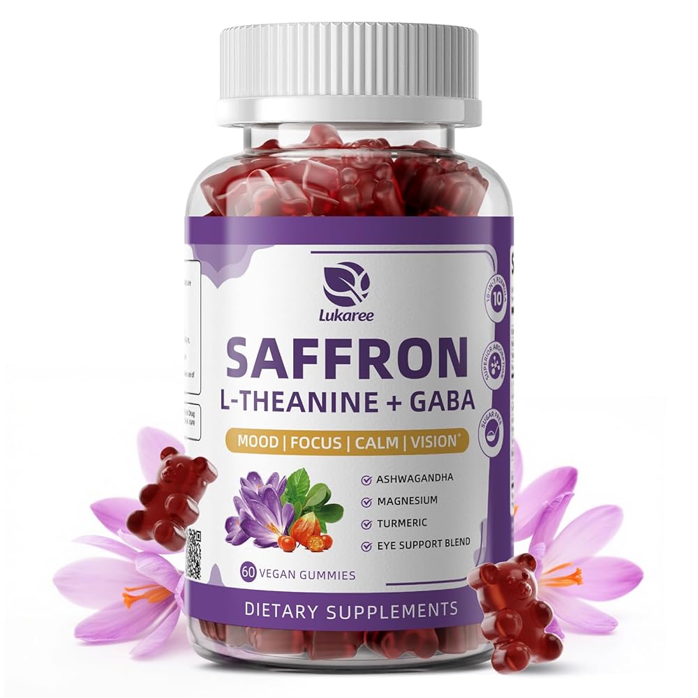 10-in-1 Saffron Gummies • Mixed Berry Flavor