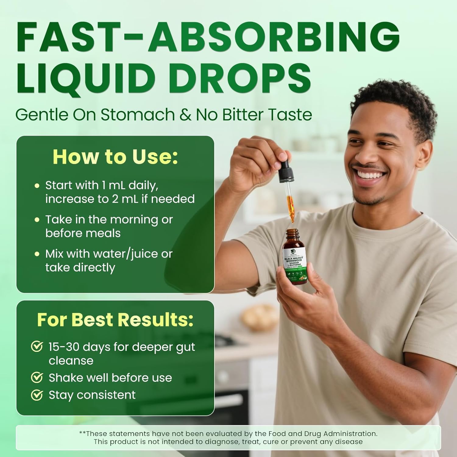 13-in-1 Soursop Black Walnut Drops • 2 fl oz (2-Pack)