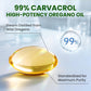 Lukaree 5-IN-1 Oil of Oregano Softgels with Black Seed Oil / Vitamin D3/E, 99% Carvacrol | Thymoquinone 320 Count, Supports Immune/Gut/Respiratory