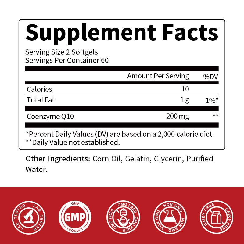 The Ingredient label - Lukaree COQ10