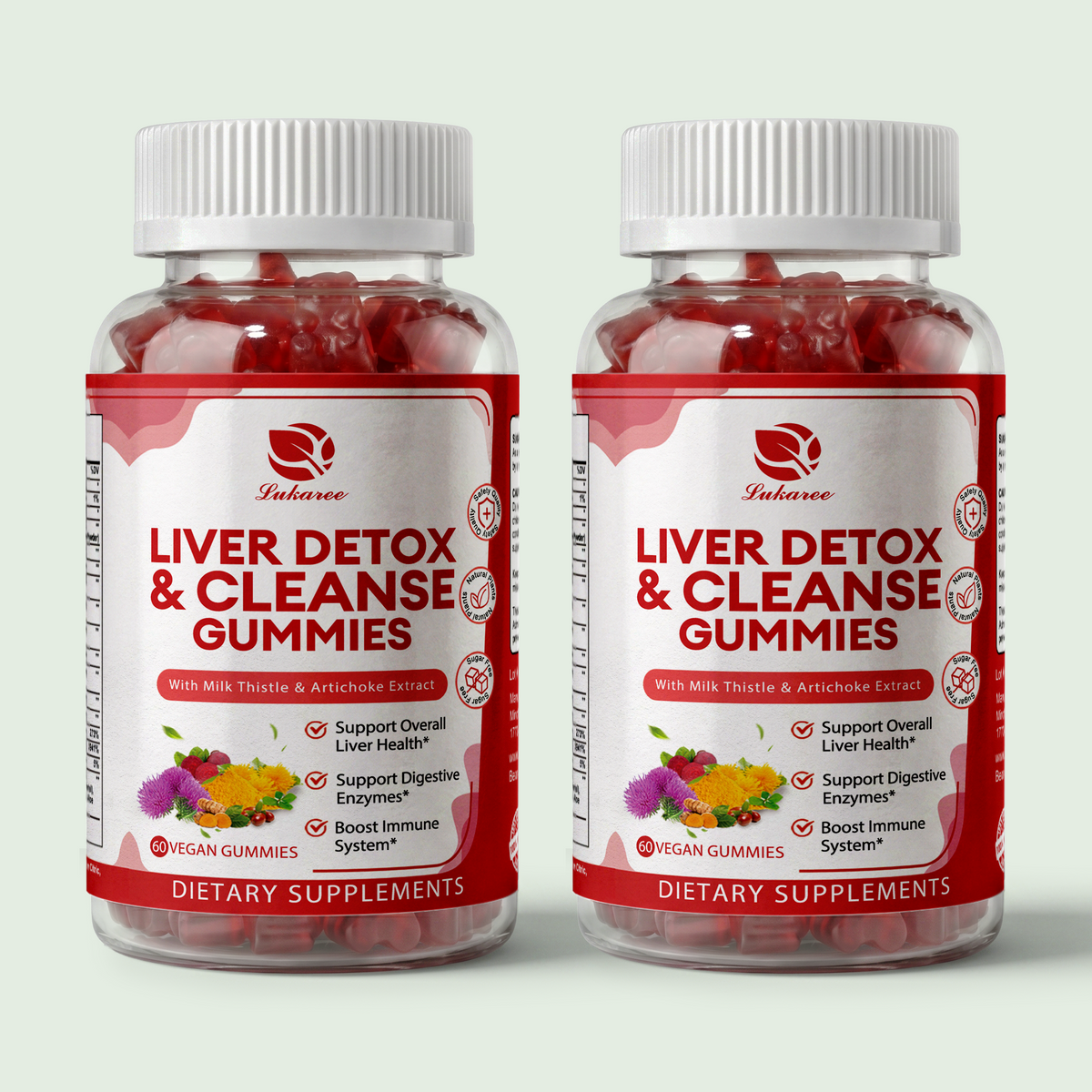24-in-1 Liver Detox Gummies • 60 Count