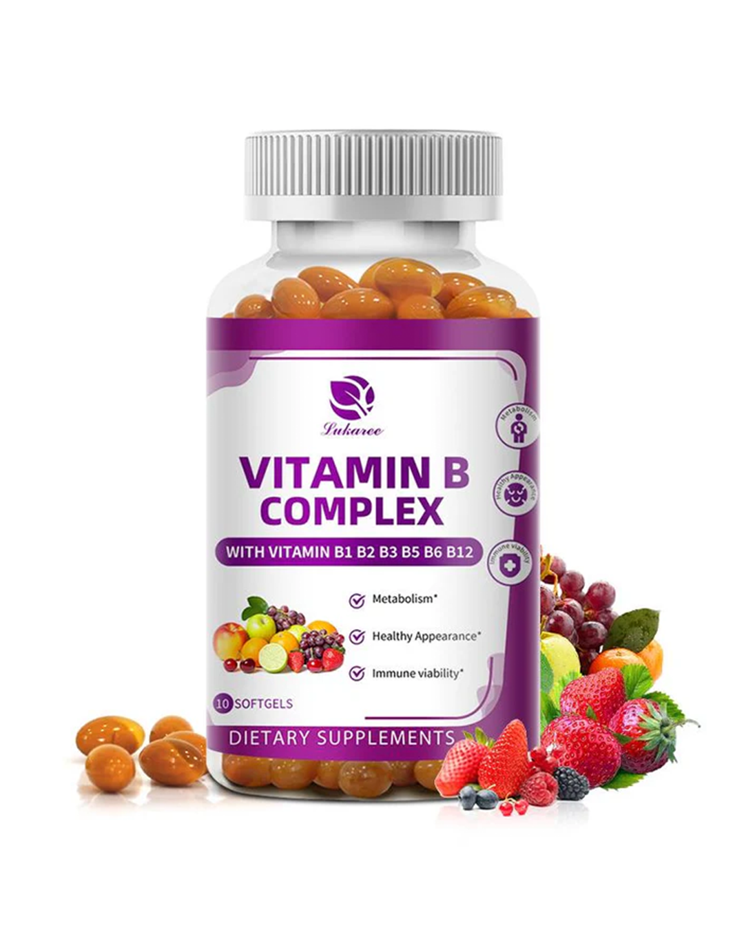Vitamin B Complex Softgels • 120 Count
