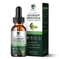 Soursop Graviola Extract Liquid Drop Plus Pure Botanical Sea Moss for Cell Support & Regeneration, Immunity, Liver, Sleep & Antioxidant - Soursop Bitters Liquid, 1 Fl Oz
