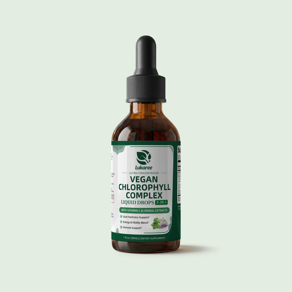 Chlorophyll Drops 200mg  • 1 fl oz (30ml)