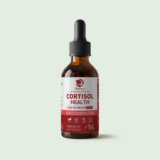10-in-1 Cortisol Support Drops – Cranberry Flavor • 2 fl oz (60ml)