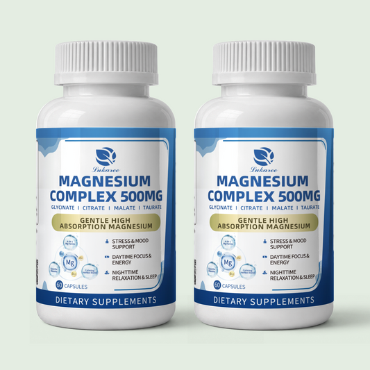 Magnesium Complex 500mg Capsules • 60 Capsules (2-Pack)