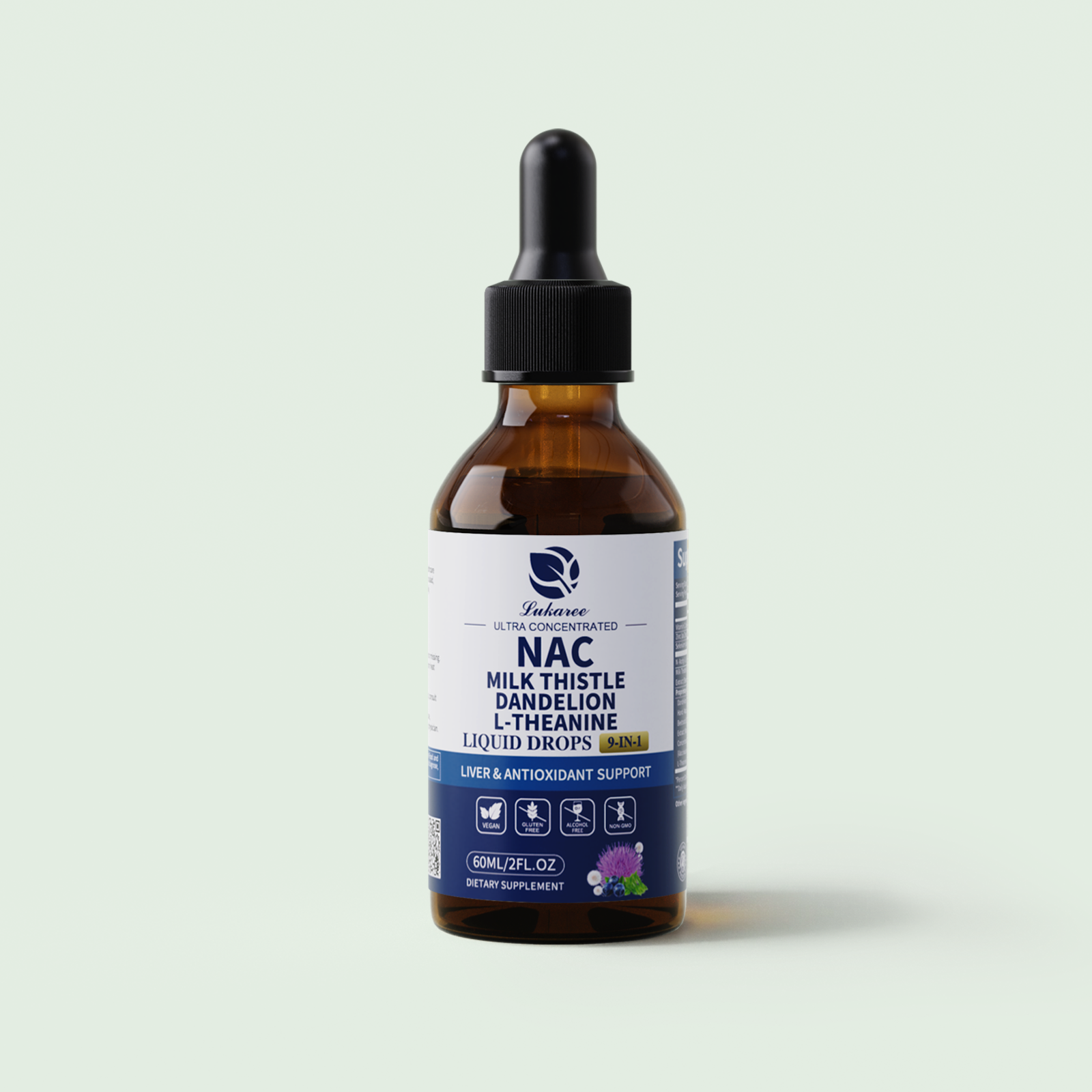 Lukaree Liposomal NAC Supplement – 700mg N-Acetylcysteine with
