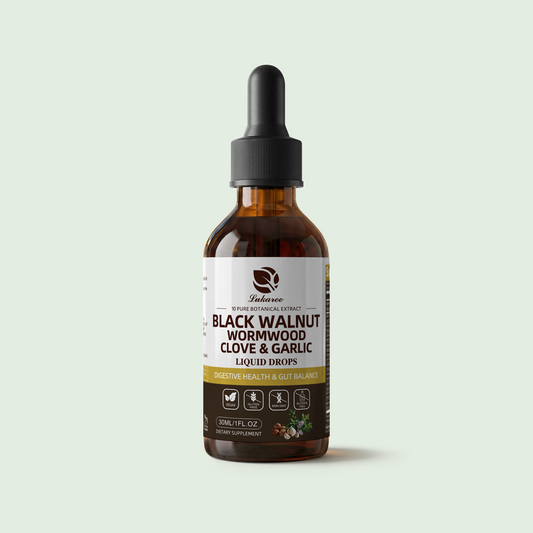 Black Walnut Wormwood Tincture for Rapid Gut Cleanse & Digestive Health
