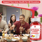 Liver Cleanse Detox & Repair Gummies - 24 Potent Herb w/ 1000mg Milk Thistle Silymarin, Dandelion, Artichoke Extract & Elderberry - No Sugar, Raspberry Flavor -60 Count