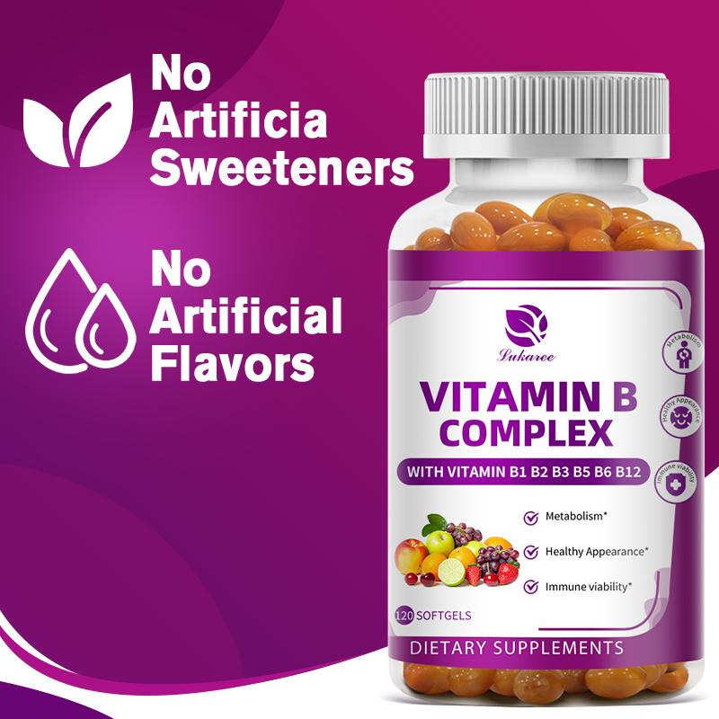 Vitamin B Complex Capsules - Lukaree