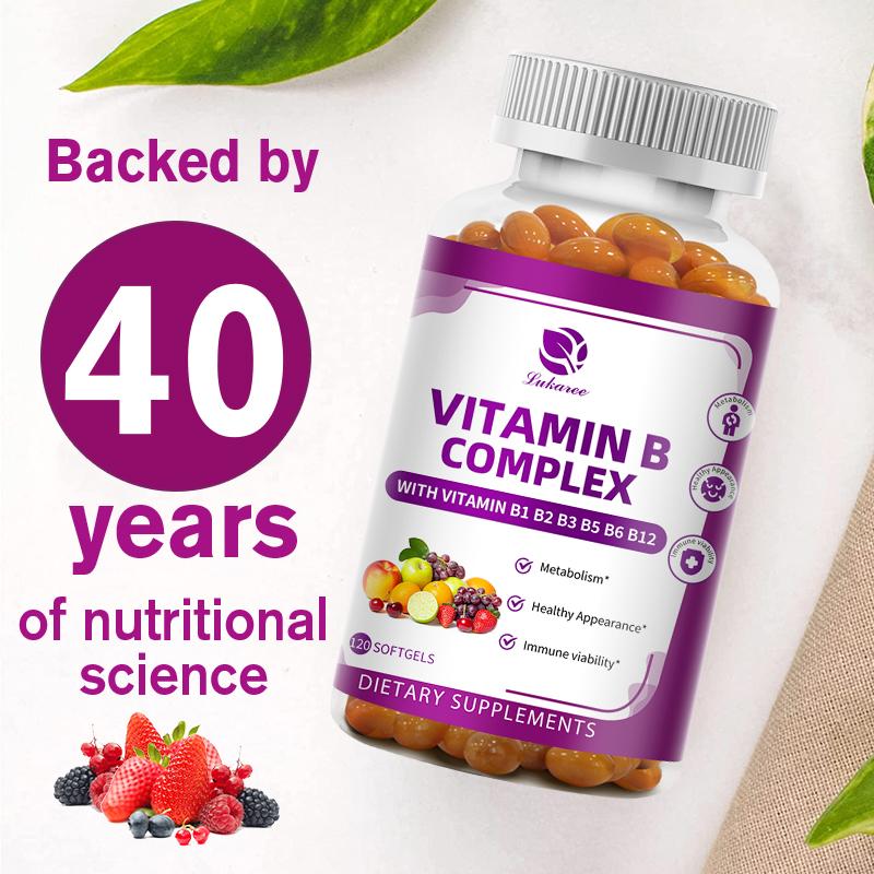 Vitamin B Complex Capsules - Lukaree