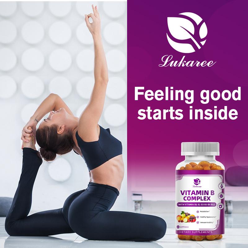 Vitamin B Complex Capsules - Lukaree